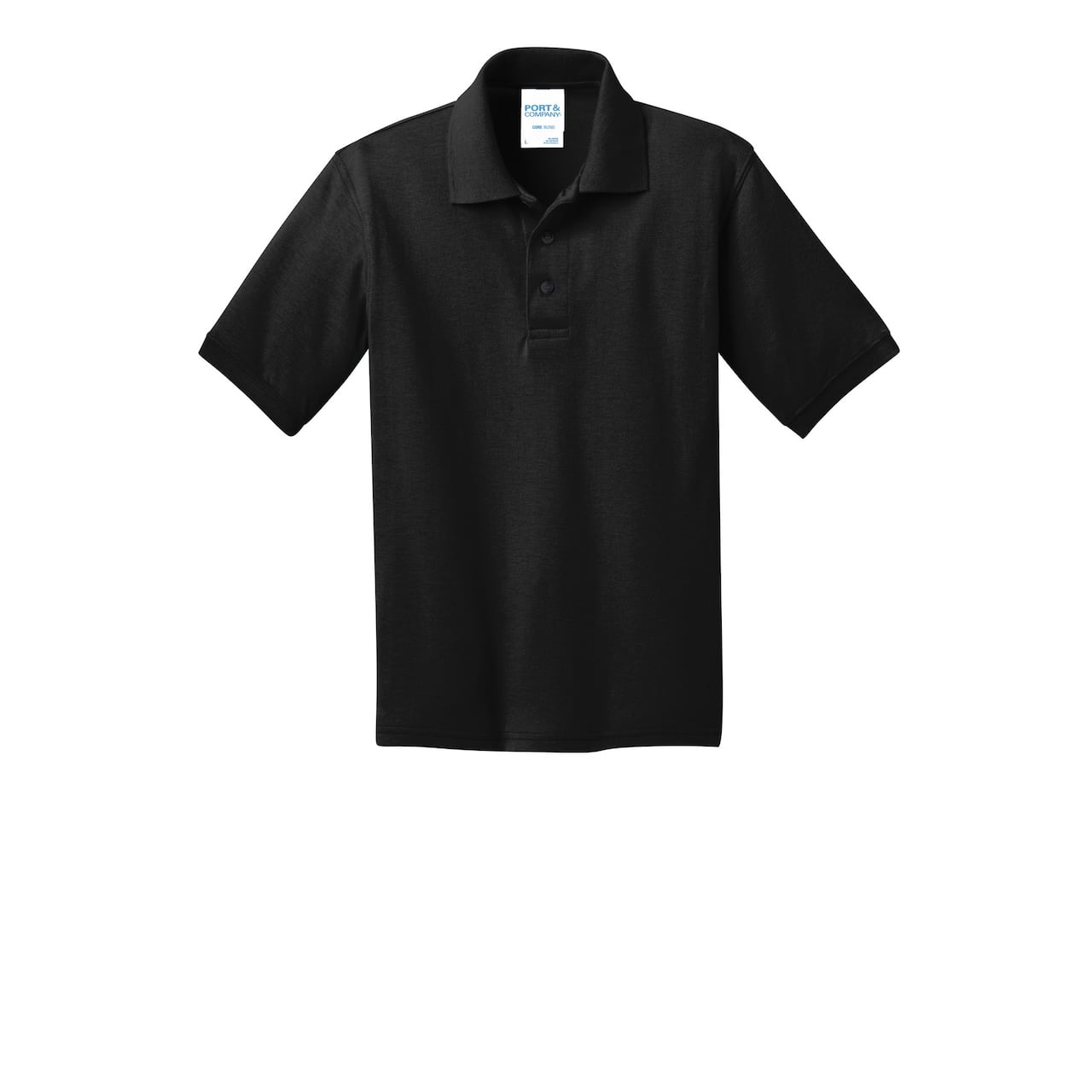Port & Company® Youth Core Blend Jersey Knit Polo